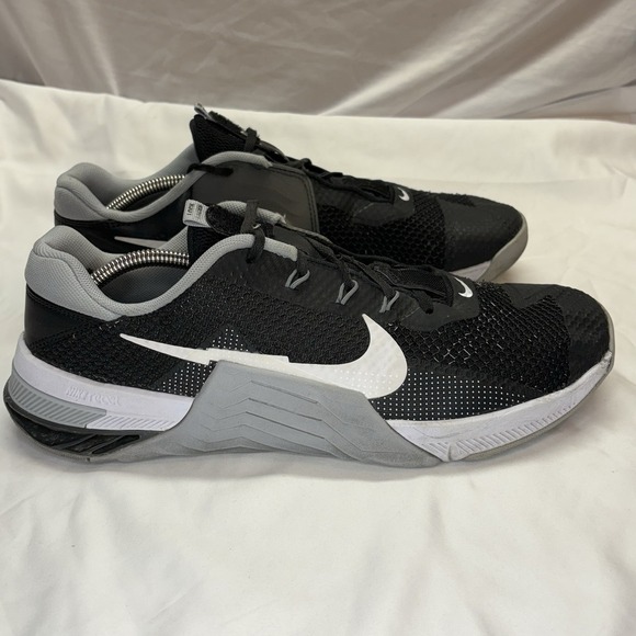 Nike Metcon 7 Shoes Mens Size 13 Black Wolf Grey Weightlifting Training Sneakers